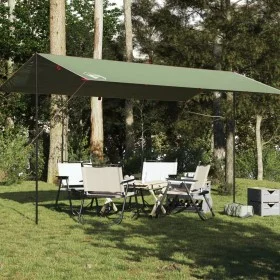 Lona de camping impermeable verde 500x294 cm by vidaXL, tents - Ref: Foro24-94667, Price: 40,91 €, Discount: %