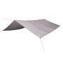 Lona de camping impermeable gris y naranja 420x440 cm de vidaXL, Tiendas de campaña - Ref: Foro24-94678, Precio: 63,92 €, Des...