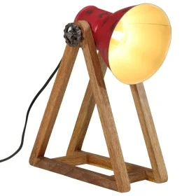 Lámpara de escritorio rojo desgastado 25 W E27 30x17x40 cm by vidaXL, Lamps - Ref: Foro24-371903, Price: 28,77 €, Discount: %
