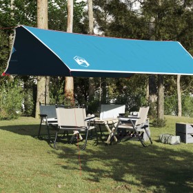 Lona de camping impermeable azul 500x294 cm