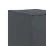 Anrichte aus anthrazitgrauem Stahl 34,5x39x73 cm von vidaXL, Sideboards - Ref: Foro24-841711, Preis: 62,45 €, Rabatt: %