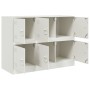 Weißer Stahlschrank 99x39x73 cm von vidaXL, Sideboards - Ref: Foro24-841798, Preis: 157,58 €, Rabatt: %