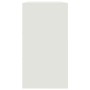 Aparador de acero blanco 99x39x73 cm de vidaXL, Aparadores - Ref: Foro24-841798, Precio: 168,69 €, Descuento: %