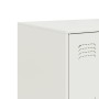 Weißer Stahlschrank 99x39x73 cm von vidaXL, Sideboards - Ref: Foro24-841798, Preis: 157,58 €, Rabatt: %
