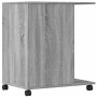 Soporte para impresora con ruedas gris Sonoma 60x40x68,5 cm von vidaXL, Drucker unterstützt - Ref: Foro24-840644, Preis: 66,5...