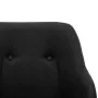Silla mecedora de tela negra de vidaXL, Mecedoras - Ref: Foro24-289533, Precio: 108,43 €, Descuento: %