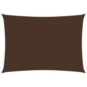 Toldo de vela rectangular tela oxford marrón 5x7 m von vidaXL, Sonnenschirme - Ref: Foro24-135825, Preis: 103,49 €, Rabatt: %