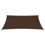 Toldo de vela rectangular tela oxford marrón 5x7 m von vidaXL, Sonnenschirme - Ref: Foro24-135825, Preis: 103,49 €, Rabatt: %