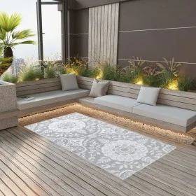 Light gray PP outdoor rug 80x150 cm by vidaXL, Outdoor protectors - Ref: Foro24-310448, Price: 22,72 €, Discount: %