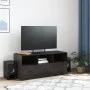 Black steel TV cabinet 99x39x44 cm by vidaXL, TV Furniture - Ref: Foro24-841733, Price: 103,49 €, Discount: %