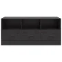 Mueble para TV de acero negro 99x39x44 cm de vidaXL, Muebles TV - Ref: Foro24-841733, Precio: 103,49 €, Descuento: %