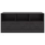 TV-Schrank aus schwarzem Stahl, 99 x 39 x 44 cm von vidaXL, TV-Möbel - Ref: Foro24-841733, Preis: 104,60 €, Rabatt: %