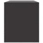 Black steel TV cabinet 99x39x44 cm by vidaXL, TV Furniture - Ref: Foro24-841733, Price: 103,49 €, Discount: %