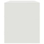 Mueble para TV de acero blanco 99x39x44 cm de vidaXL, Muebles TV - Ref: Foro24-841738, Precio: 98,47 €, Descuento: %