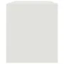 Mueble para TV de acero blanco 99x39x44 cm de vidaXL, Muebles TV - Ref: Foro24-841738, Precio: 97,56 €, Descuento: %