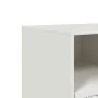 Mueble para TV de acero blanco 99x39x44 cm de vidaXL, Muebles TV - Ref: Foro24-841738, Precio: 97,56 €, Descuento: %