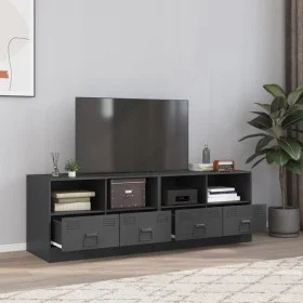 TV-Möbel 2 Einheiten anthrazitgrauer Stahl 67x39x44 cm von vidaXL, TV-Möbel - Ref: Foro24-841744, Preis: 129,86 €, Rabatt: %
