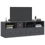 Muebles para TV 2 unidades acero gris antracita 67x39x44 cm de vidaXL, Muebles TV - Ref: Foro24-841744, Precio: 129,86 €, Des...