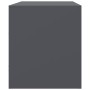 Muebles para TV 2 unidades acero gris antracita 67x39x44 cm de vidaXL, Muebles TV - Ref: Foro24-841744, Precio: 131,08 €