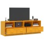 TV-Möbel 2 Einheiten senfgelber Stahl 67x39x44 cm von vidaXL, TV-Möbel - Ref: Foro24-841746, Preis: 131,14 €, Rabatt: %