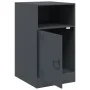 Anthrazitgrauer Nachttisch aus Stahl, 34,5 x 39 x 62 cm von vidaXL, Nachttische - Ref: Foro24-841767, Preis: 54,57 €, Rabatt: %