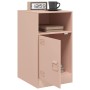 Mesita de noche acero rosa 34,5x39x62 cm de vidaXL, Mesitas de noche - Ref: Foro24-841765, Precio: 55,10 €, Descuento: %