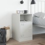Nachttisch aus weißem Stahl, 34,5 x 39 x 62 cm von vidaXL, Nachttische - Ref: Foro24-841773, Preis: 61,27 €, Rabatt: %