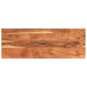 Tablero de mesa rectangular madera maciza acacia 140x60x2,5 cm