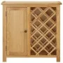 Botellero para 11 botellas de vino 80x32x80 cm madera de roble by vidaXL, Wine racks - Ref: Foro24-289200, Price: 245,79 €, D...