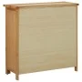 Botellero para 11 botellas de vino 80x32x80 cm madera de roble by vidaXL, Wine racks - Ref: Foro24-289200, Price: 245,79 €, D...