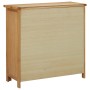 Weinregal für 11 Weinflaschen 80x32x80 cm Eichenholz von vidaXL, Weinregale - Ref: Foro24-289200, Preis: 250,32 €, Rabatt: %