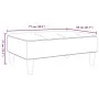 Dark gray fabric footstool 77x55x31 cm by vidaXL, Ottomans - Ref: Foro24-4007363, Price: 75,77 €, Discount: %