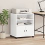 Soporte para impresora con ruedas blanco 60x48x74 cm de vidaXL, Soportes para impresoras - Ref: Foro24-840632, Precio: 96,22 ...