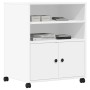 Soporte para impresora con ruedas blanco 60x48x74 cm de vidaXL, Soportes para impresoras - Ref: Foro24-840632, Precio: 96,22 ...