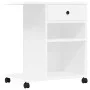 Druckerständer mit Rollen weiß 60x40x68,5 cm von vidaXL, Drucker unterstützt - Ref: Foro24-840639, Preis: 65,52 €, Rabatt: %