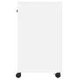 Druckerständer mit Rollen weiß 60x40x68,5 cm von vidaXL, Drucker unterstützt - Ref: Foro24-840639, Preis: 65,52 €, Rabatt: %