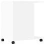 Druckerständer mit Rollen weiß 60x40x68,5 cm von vidaXL, Drucker unterstützt - Ref: Foro24-840639, Preis: 65,52 €, Rabatt: %