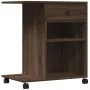 Druckerständer mit eichenbraunen Rädern 60x40x68,5 cm von vidaXL, Drucker unterstützt - Ref: Foro24-840645, Preis: 56,04 €, R...