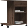Druckerständer mit eichenbraunen Rädern 60x40x68,5 cm von vidaXL, Drucker unterstützt - Ref: Foro24-840645, Preis: 56,80 €, R...