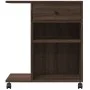 Druckerständer mit eichenbraunen Rädern 60x40x68,5 cm von vidaXL, Drucker unterstützt - Ref: Foro24-840645, Preis: 56,04 €, R...