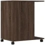 Druckerständer mit eichenbraunen Rädern 60x40x68,5 cm von vidaXL, Drucker unterstützt - Ref: Foro24-840645, Preis: 56,04 €, R...