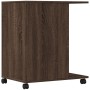 Druckerständer mit eichenbraunen Rädern 60x40x68,5 cm von vidaXL, Drucker unterstützt - Ref: Foro24-840645, Preis: 56,80 €, R...