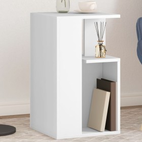 White engineered wood side table 35x35x60 cm by vidaXL, Coffee table - Ref: Foro24-840737, Price: 37,04 €, Discount: %