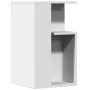 Mesa auxiliar madera de ingeniería blanco 35x35x60 cm de vidaXL, Mesas de centro - Ref: Foro24-840737, Precio: 36,54 €, Descu...