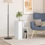 White engineered wood side table 35x35x60 cm by vidaXL, Coffee table - Ref: Foro24-840737, Price: 36,58 €, Discount: %