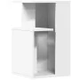 White engineered wood side table 35x35x60 cm by vidaXL, Coffee table - Ref: Foro24-840737, Price: 36,58 €, Discount: %