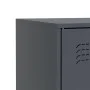 Anthracite gray steel sideboard 67x39x83 cm by vidaXL, Sideboards - Ref: Foro24-841681, Price: 153,59 €, Discount: %