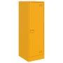 Aparador de acero amarillo mostaza 34,5x39x107 cm de vidaXL, Aparadores - Ref: Foro24-841706, Precio: 93,91 €, Descuento: %