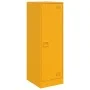 Aparador de acero amarillo mostaza 34,5x39x107 cm de vidaXL, Aparadores - Ref: Foro24-841706, Precio: 92,95 €, Descuento: %
