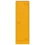 Aparador de acero amarillo mostaza 34,5x39x107 cm de vidaXL, Aparadores - Ref: Foro24-841706, Precio: 92,95 €, Descuento: %